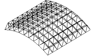 Barrel Space Truss Analysis