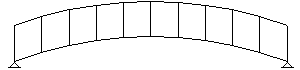 Arched Vierendeel Analysis